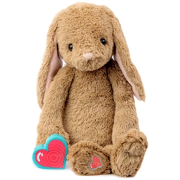 Vintage bunny heartbeat animal from My Baby’s Heartbeat Bear